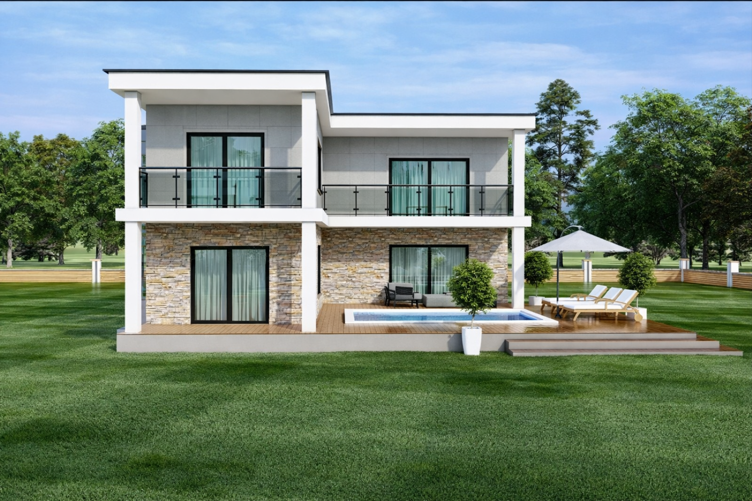 VALOR 222 m² İki Katlı Çelik Villa