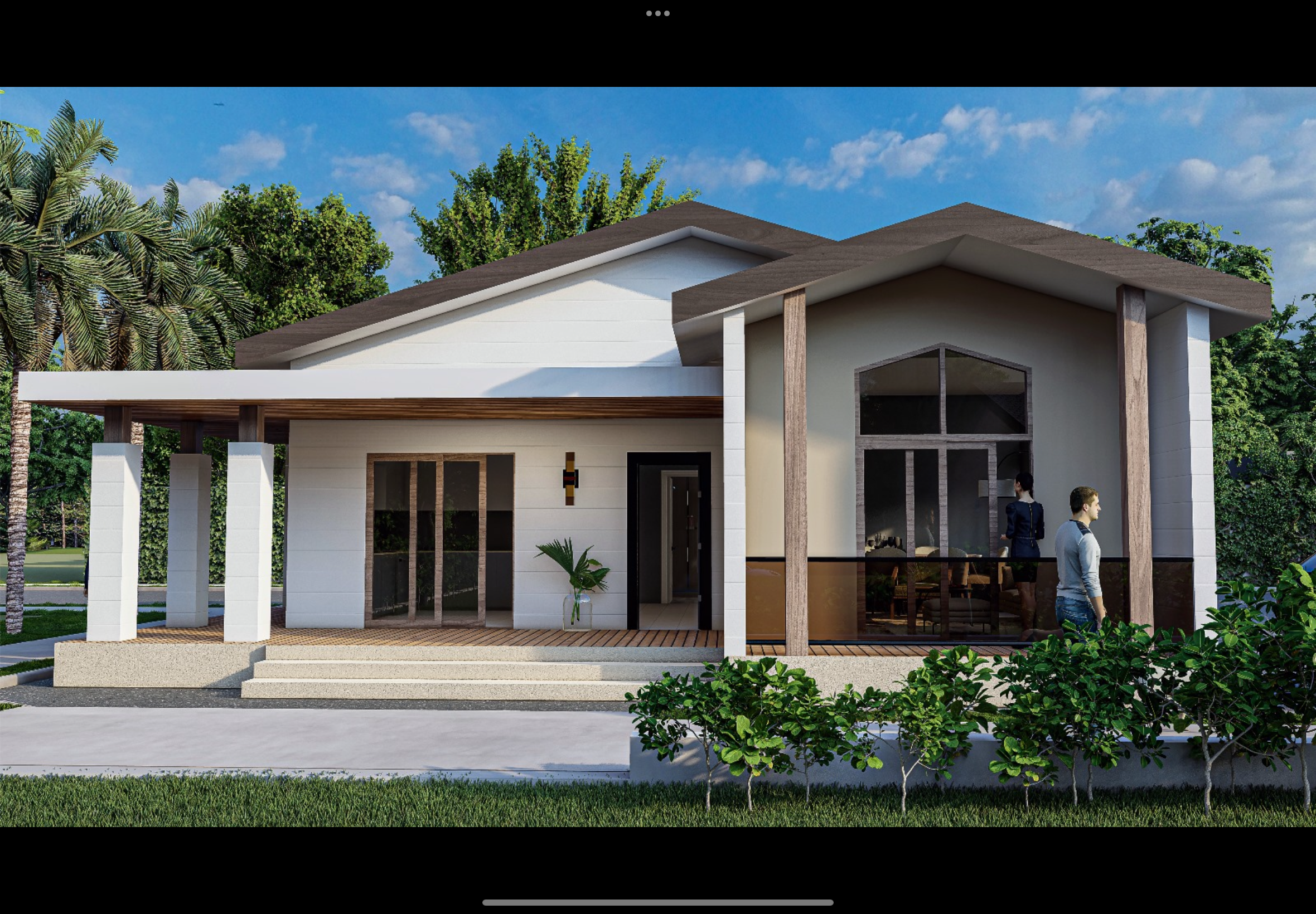 115 m² Tek Katlı Çelik Villa