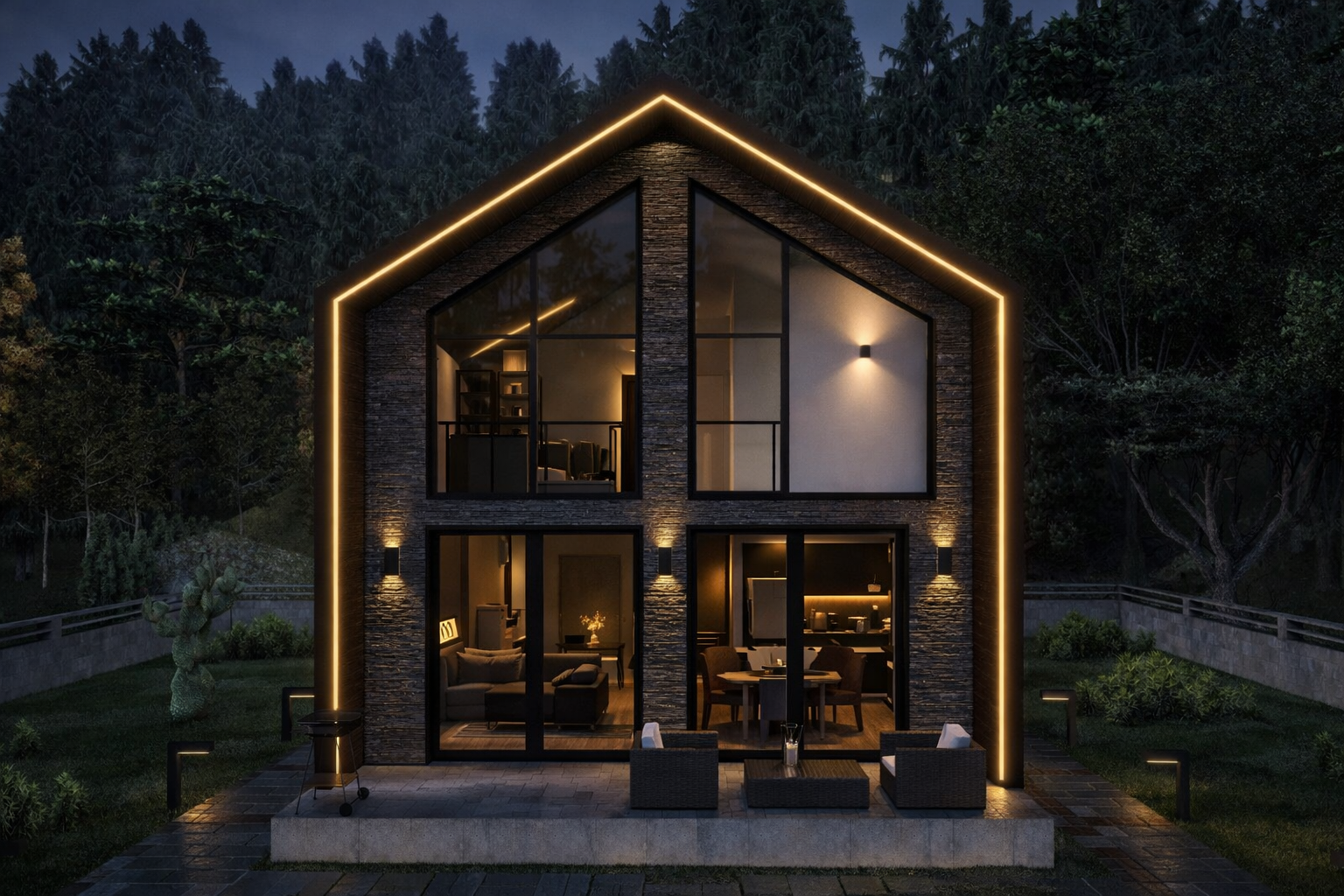 VILLA MAGNUS 210 m² İki Katlı Çelik Villa