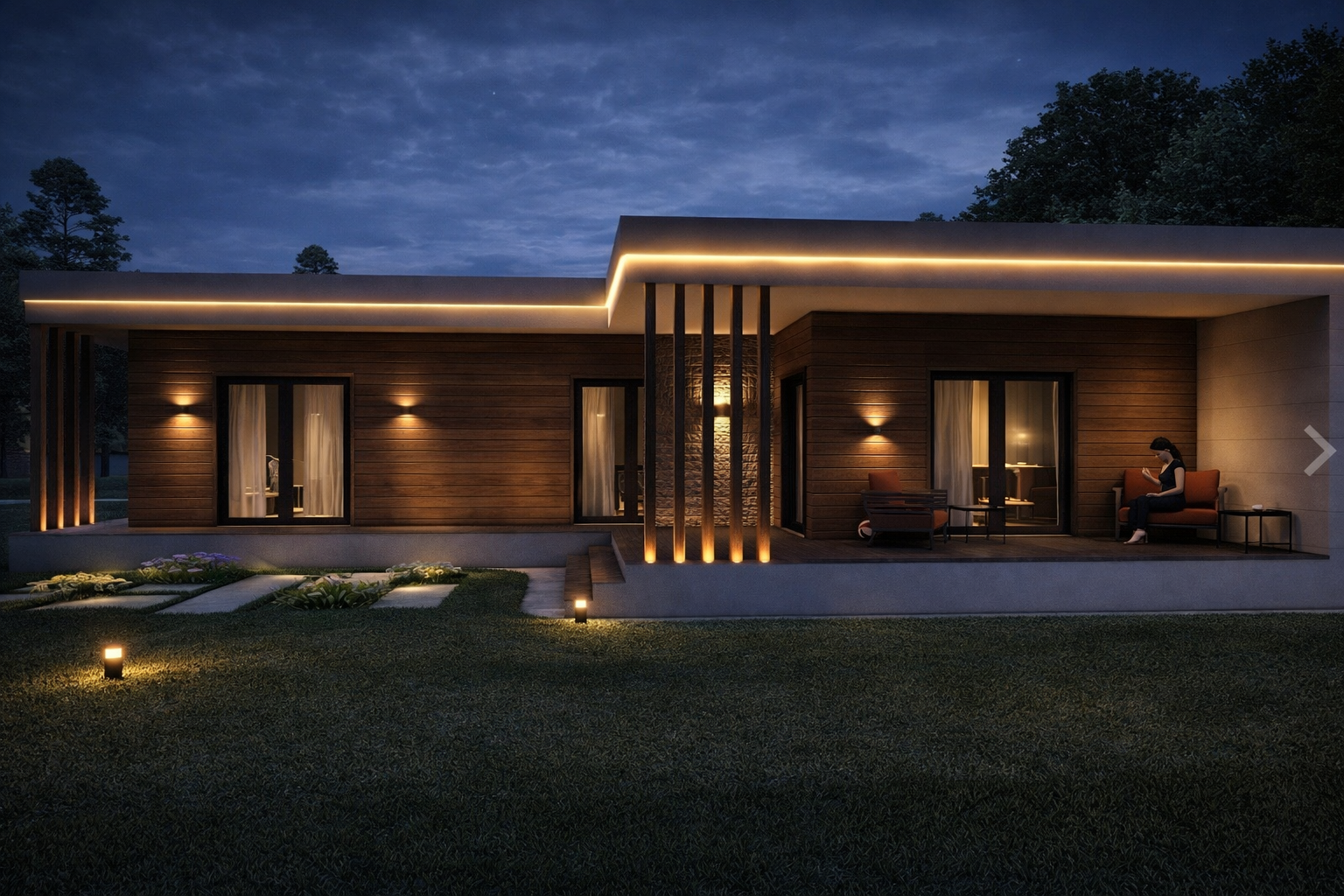 NOVA 174 m² Tek Katlı Çelik Villa